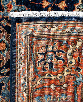 Serapi One of a kind Wool Blue Area Rug 6' 0" x 8' 11"