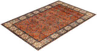 Serapi One of a kind Wool Red Area Rug 5' 11" x 9' 0"