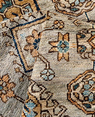 Serapi One of a kind Wool Gray Area Rug 6' 0" x 9' 1"