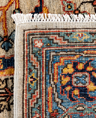 Serapi One of a kind Wool Light Gray Area Rug 5' 11" x 8' 9"