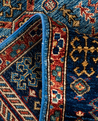Serapi One of a kind Wool Light Blue Area Rug 5' 11" x 8' 11"