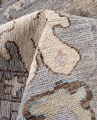 Oushak One of a kind Wool Gray Area Rug 9' 0" x 11' 7"