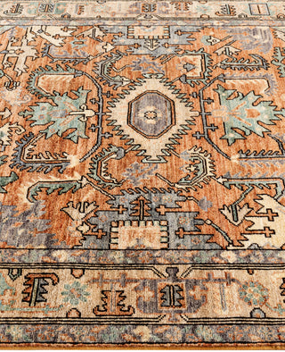 Serapi One of a kind Wool Red Area Rug 4' 3" x 6' 2"