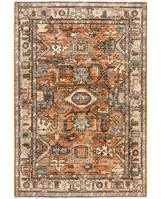 Serapi One of a kind Wool Red Area Rug 4' 3" x 6' 2"