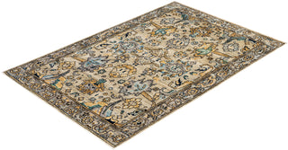 Serapi One of a kind Wool Light Gray Area Rug 3' 11" x 5' 10"