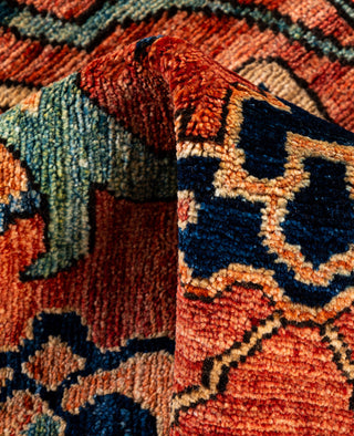 Serapi One of a kind Wool Red Area Rug 3' 3" x 5' 4"