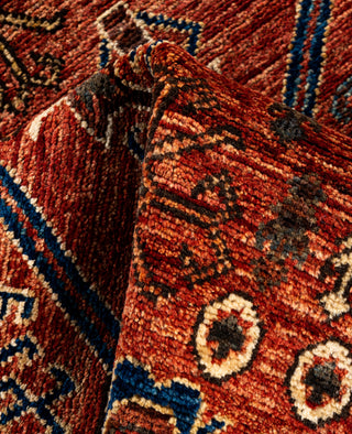 Serapi One of a kind Wool Red Area Rug 3' 1" x 4' 10"