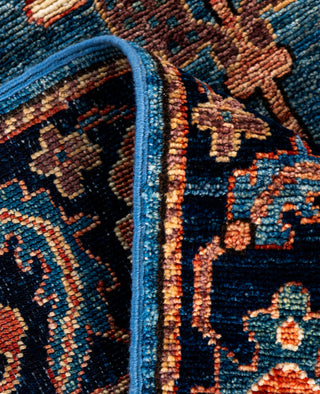 Serapi One of a kind Wool Light Blue Area Rug 3' 0" x 4' 11"