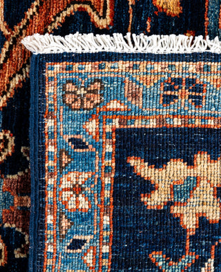 Serapi One of a kind Wool Blue Area Rug 3' 1" x 4' 10"