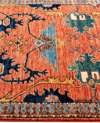 Serapi One of a kind Wool Red Area Rug 3' 3" x 5' 0"