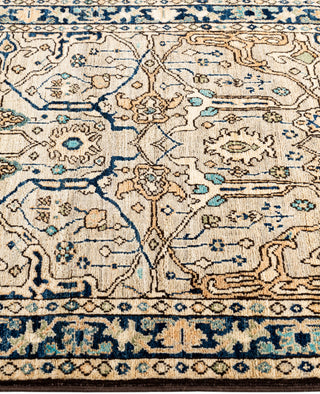 Serapi One of a kind Wool Ivory Area Rug 3' 3" x 4' 11"