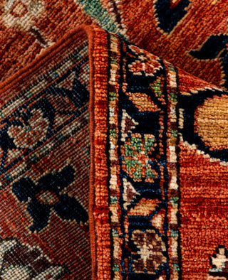 Serapi One of a kind Wool Red Area Rug 3' 1" x 4' 11"