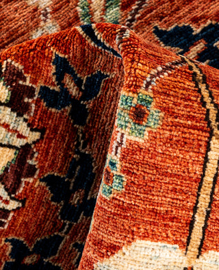 Serapi One of a kind Wool Red Area Rug 3' 1" x 4' 11"