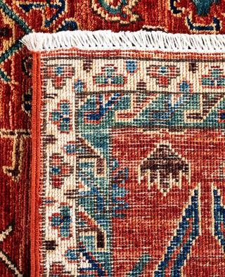 Serapi One of a kind Wool Red Area Rug 3' 1" x 5' 2"