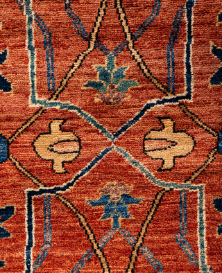 Serapi One of a kind Wool Red Area Rug 3' 3" x 5' 0"