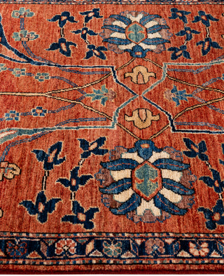 Serapi One of a kind Wool Red Area Rug 3' 3" x 5' 0"
