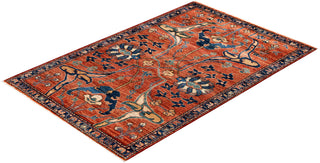Serapi One of a kind Wool Red Area Rug 3' 3" x 5' 0"