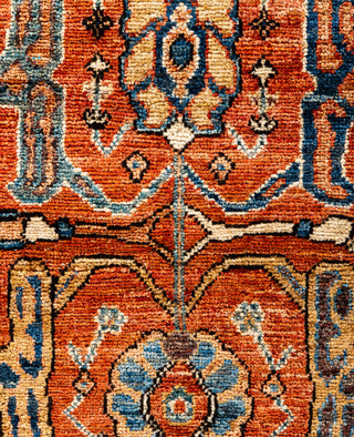 Serapi One of a kind Wool Red Area Rug 2' 7" x 10' 0"