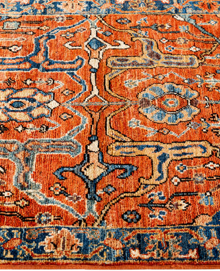 Serapi One of a kind Wool Red Area Rug 2' 7" x 10' 0"
