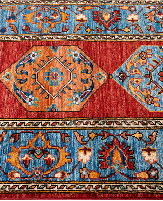 Serapi One of a kind Wool Red Area Rug 2' 6" x 8' 5"