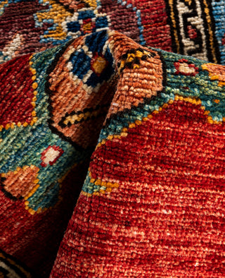 Serapi One of a kind Wool Red Area Rug 2' 6" x 8' 5"