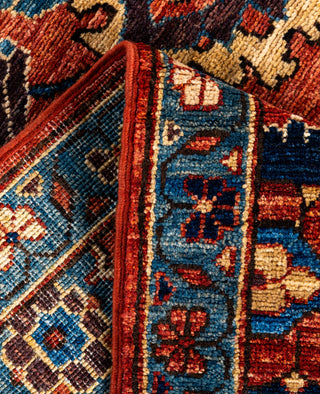 Serapi One of a kind Wool Red Area Rug 2' 8" x 9' 9"