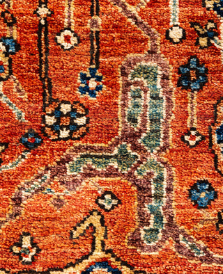 Serapi One of a kind Wool Red Area Rug 2' 8" x 9' 9"