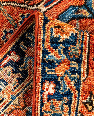 Serapi One of a kind Wool Red Area Rug 2' 8" x 9' 9"