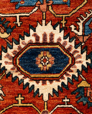 Serapi One of a kind Wool Red Area Rug 2' 9" x 10' 1"