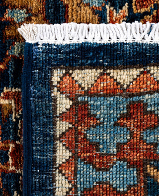 Serapi One of a kind Wool Blue Area Rug 2' 11" x 8' 2"