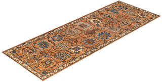 Serapi One of a kind Wool Red Area Rug 2' 9" x 7' 10"