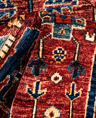 Serapi One of a kind Wool Red Area Rug 2' 9" x 9' 9"