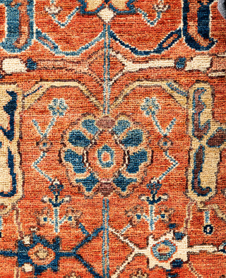 Serapi One of a kind Wool Red Area Rug 2' 8" x 9' 10"