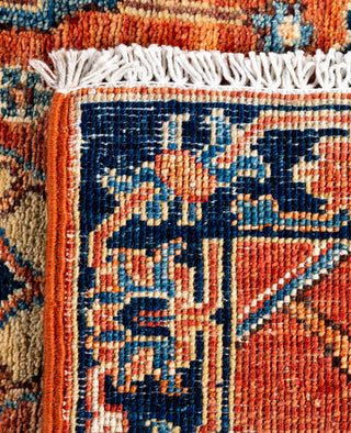 Serapi One of a kind Wool Red Area Rug 2' 8" x 9' 10"