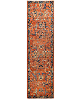 Serapi One of a kind Wool Red Area Rug 2' 8" x 9' 10"