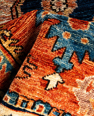 Serapi One of a kind Wool Red Area Rug 2' 7" x 7' 10"