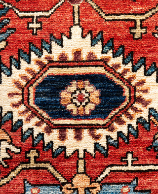 Serapi One of a kind Wool Red Area Rug 2' 7" x 9' 6"