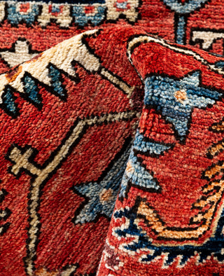 Serapi One of a kind Wool Red Area Rug 2' 7" x 9' 6"