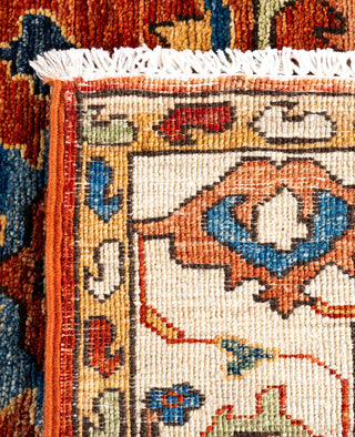 Serapi One of a kind Wool Red Area Rug 2' 9" x 9' 8"