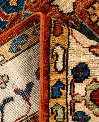 Serapi One of a kind Wool Red Area Rug 2' 9" x 9' 8"
