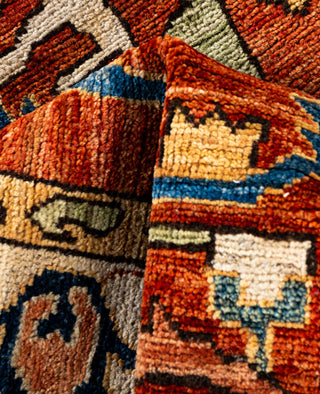 Serapi One of a kind Wool Red Area Rug 2' 9" x 9' 8"