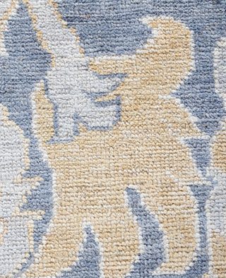 Oushak One of a kind Wool Gray Area Rug 10' 2" x 13' 8"