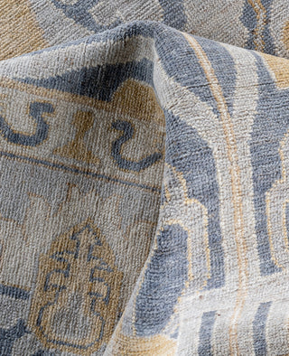 Oushak One of a kind Wool Gray Area Rug 10' 2" x 13' 8"