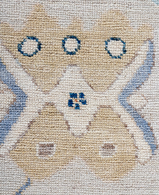 Oushak One of a kind Wool Beige Area Rug 8' 0" x 9' 9"