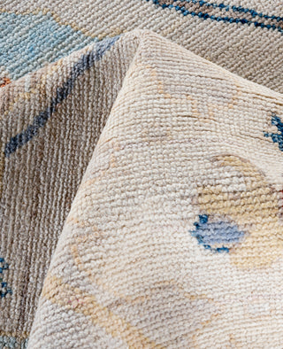 Oushak One of a kind Wool Beige Area Rug 8' 0" x 9' 9"