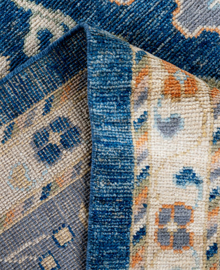 Oushak One of a kind Wool Blue Area Rug 10' 2" x 14' 3"