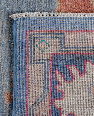 Oushak One of a kind Wool Light Blue Area Rug 8' 0" x 9' 9"
