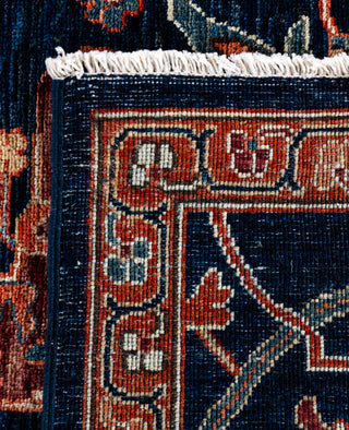 Serapi One of a kind Wool Blue Area Rug 8' 11" x 11' 10"