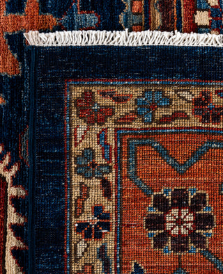 Serapi One of a kind Wool Blue Area Rug 8' 11" x 11' 9"