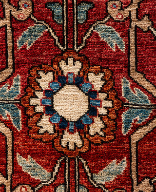Serapi One of a kind Wool Red Area Rug 9' 0" x 11' 8"